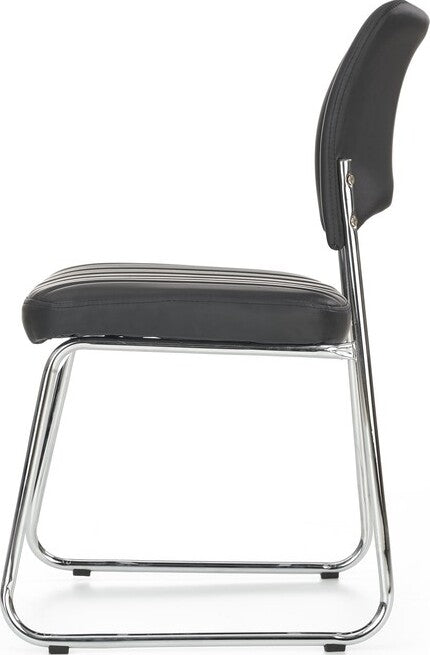 Kitchen Chair East Sapporo | size: Width: 48cm, Height: 83cm, Depth: 58cm | color: Black | image: 5 | variant: 1006915