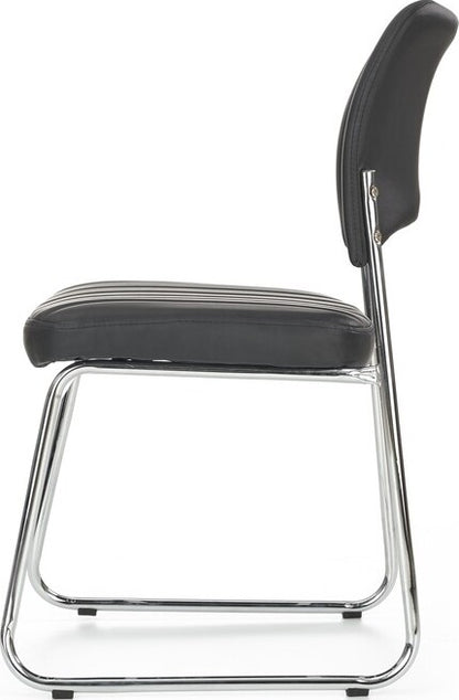 Kitchen Chair East Sapporo | size: Width: 48cm, Height: 83cm, Depth: 58cm | color: Black | image: 5 | variant: 1006915