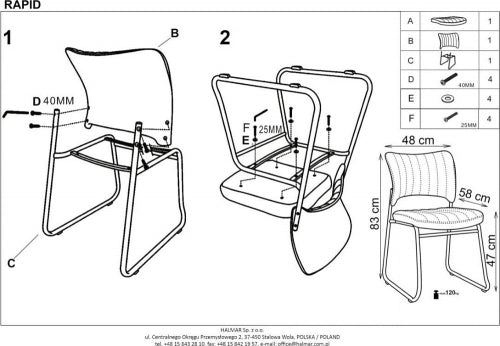 Kitchen Chair East Sapporo | size: Width: 48cm, Height: 83cm, Depth: 58cm | color: Black | image: 7 | variant: 1006915