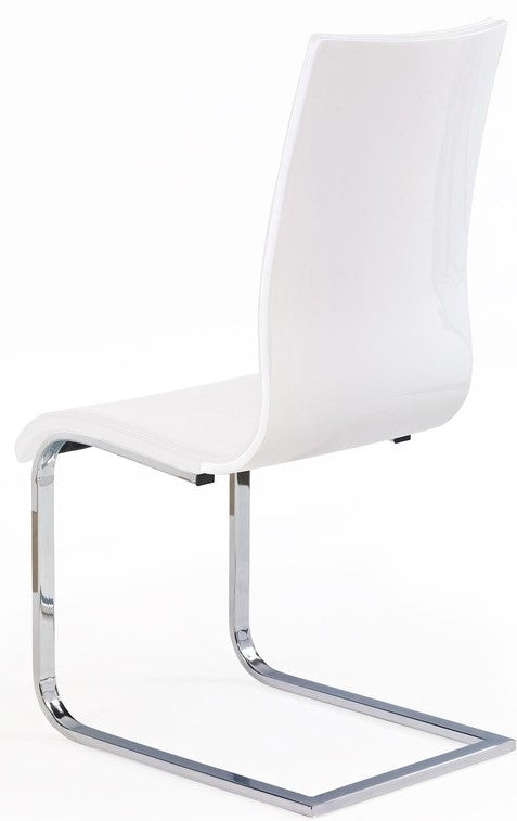 Kitchen Chair East Solihull | size: Width: 42cm, Height: 99cm, Depth: 58cm | color: White | image: 2 | variant: 1006990