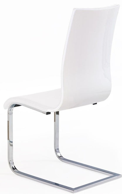 Kitchen Chair East Solihull | size: Width: 42cm, Height: 99cm, Depth: 58cm | color: White | image: 2 | variant: 1006990