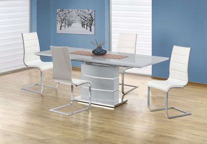 Kitchen Chair East Solihull | size: Width: 42cm, Height: 99cm, Depth: 58cm | color: White | image: 3 | variant: 1006990