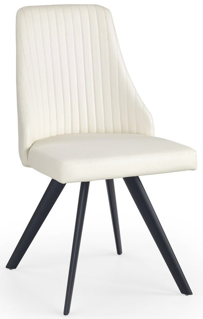 Kitchen Chair East South Shields | size: Width: 53cm, Height: 87cm, Depth: 48cm | color: White | image: 1 | variant: 1006991