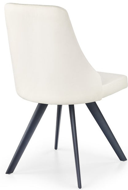 Kitchen Chair East South Shields | size: Width: 53cm, Height: 87cm, Depth: 48cm | color: White | image: 2 | variant: 1006991