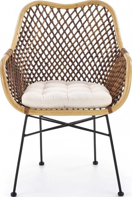Kitchen Chair East St Helens | size: Width: 64cm, Height: 89cm, Depth: 64cm | color: Beige | image: 2 | variant: 1006993