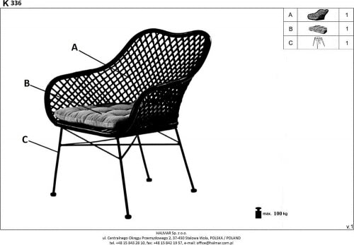 Kitchen Chair East St Helens | size: Width: 64cm, Height: 89cm, Depth: 64cm | color: Beige | image: 4 | variant: 1006993
