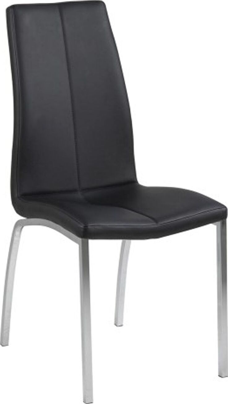 Kitchen Chair East Vejle | size: Width: 43.5cm, Height: 95cm, Depth: 57cm | color: Black | image: 1 | variant: 1005844
