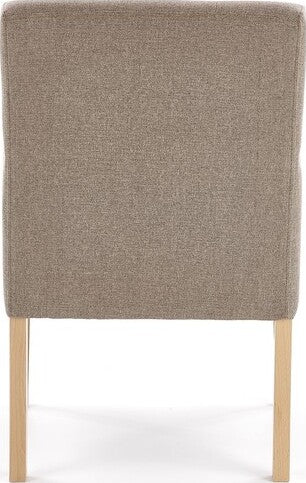 Kitchen Chair East Xining | size: Width: 60cm, Height: 92cm, Depth: 62cm | color: Beige | image: 7 | variant: 1006917
