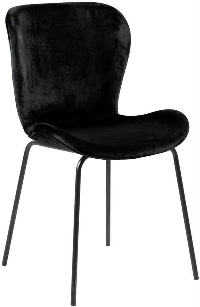 Kitchen Chair East Yerevan | size: Width: 48cm, Height: 82.5cm, Depth: 55cm | color: Black | image: 1 | variant: 1006139