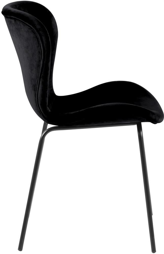 Kitchen Chair East Yerevan | size: Width: 48cm, Height: 82.5cm, Depth: 55cm | color: Black | image: 3 | variant: 1006139