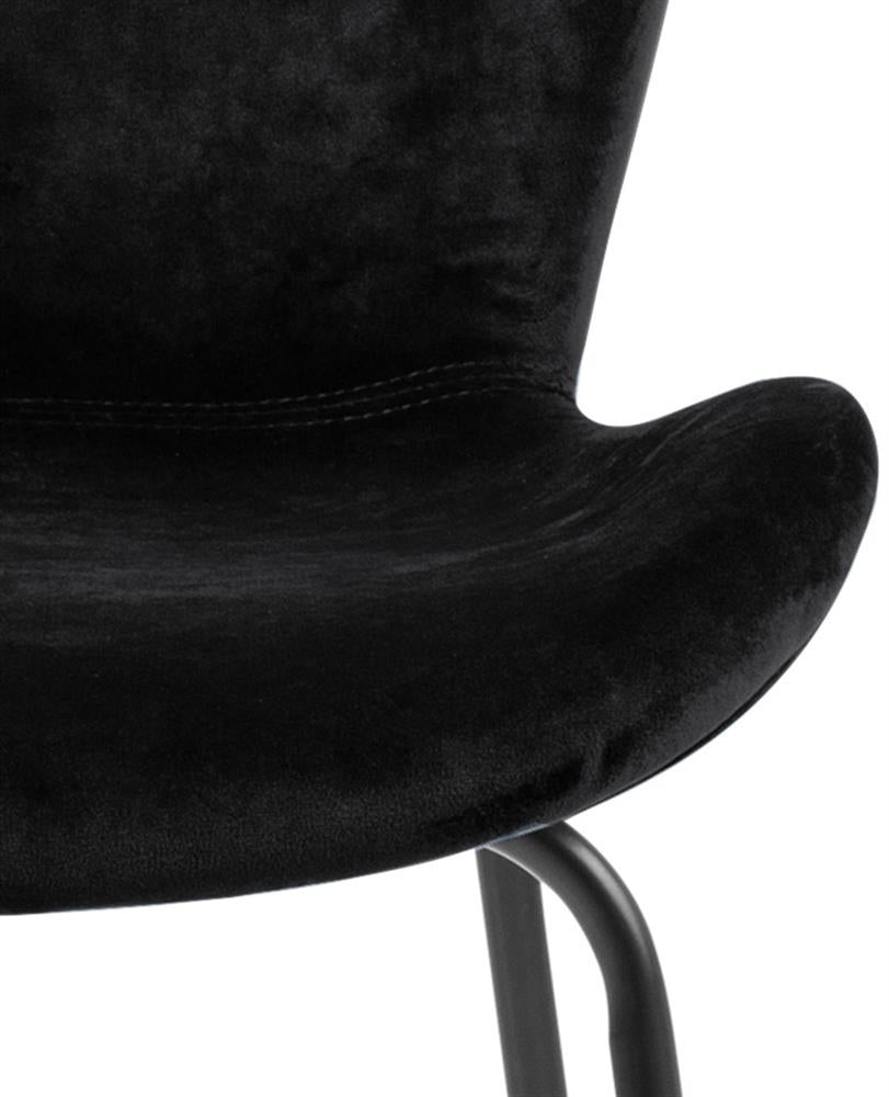 Kitchen Chair East Yerevan | size: Width: 48cm, Height: 82.5cm, Depth: 55cm | color: Black | image: 6 | variant: 1006139