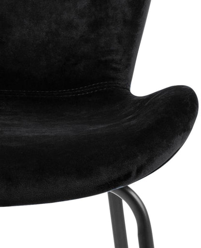 Kitchen Chair East Yerevan | size: Width: 48cm, Height: 82.5cm, Depth: 55cm | color: Black | image: 6 | variant: 1006139