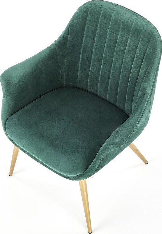 Kitchen Chair East Zadar | size: Width: 72cm, Height: 79cm, Depth: 60cm | color: Green | image: 3 | variant: 1006920
