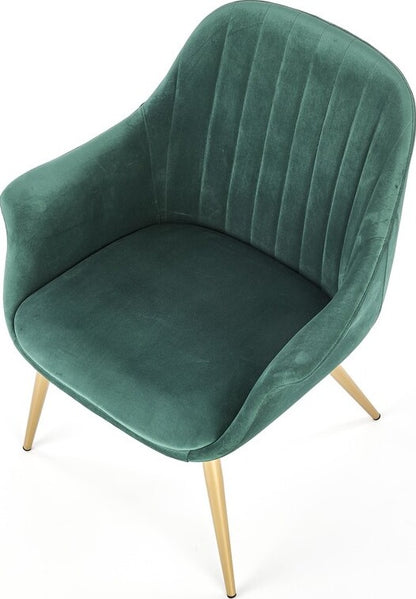 Kitchen Chair East Zadar | size: Width: 72cm, Height: 79cm, Depth: 60cm | color: Green | image: 3 | variant: 1006920