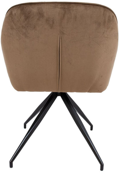 Kitchen Chair Eastbourne | size: Width: 53cm, Height: 107cm, Depth: 55cm | color: Brown | image: 4 | variant: 1000943