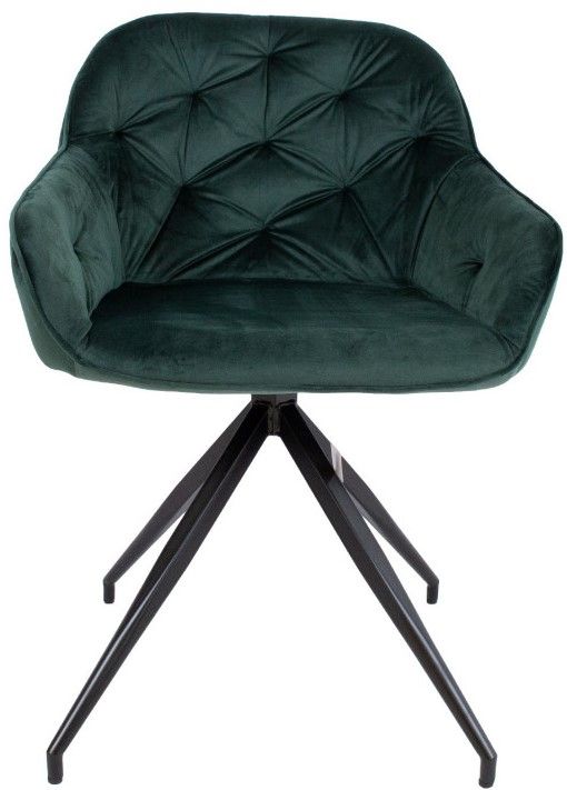 Kitchen Chair Eastbourne | size: Width: 53cm, Height: 107cm, Depth: 55cm | color: Green | image: 2 | variant: 1000945