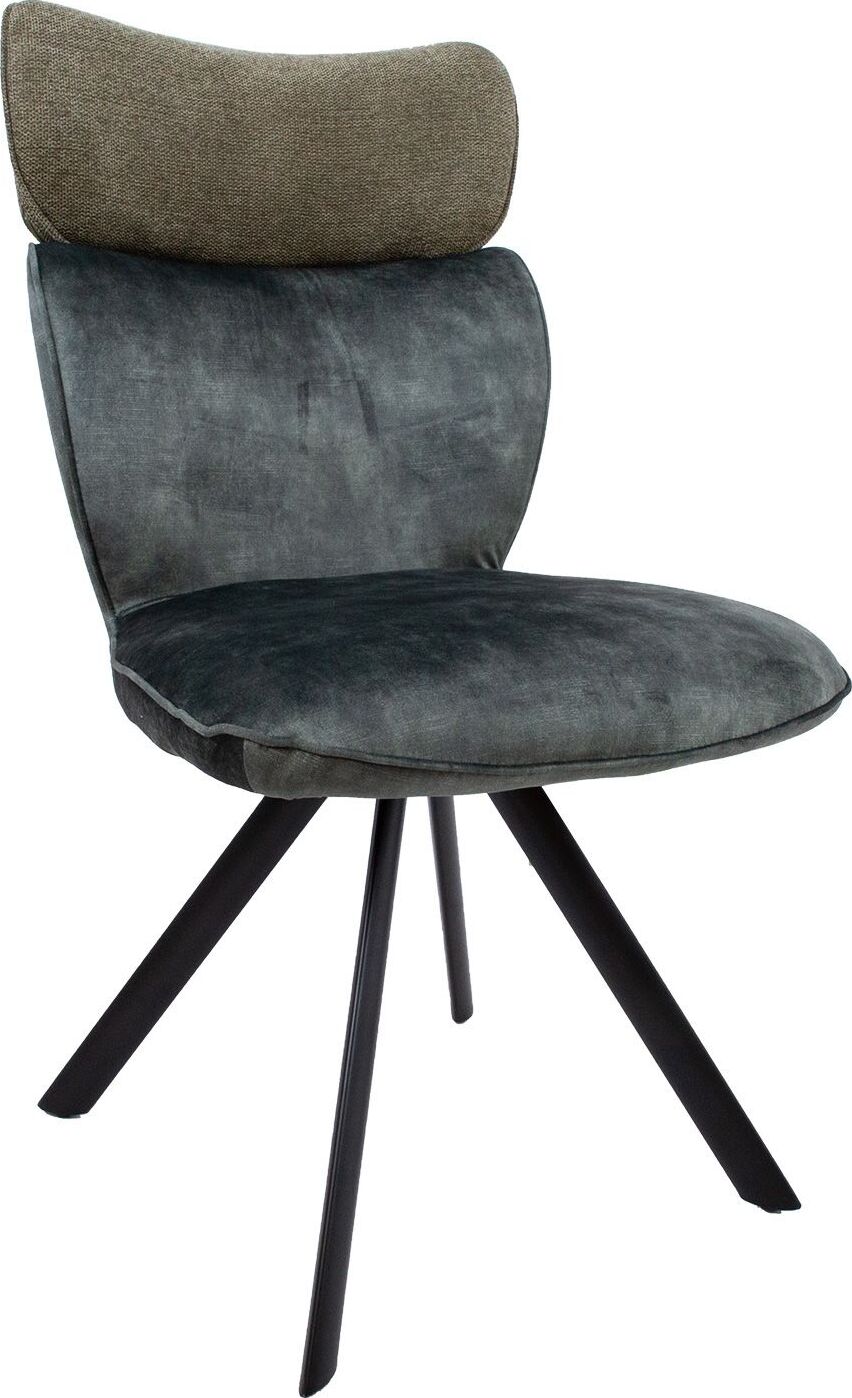 Kitchen Chair Eddy | size: Width: 49cm, Height: 89cm, Depth: 55cm | color: Green | image: 1 | variant: 1003563