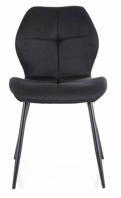 Kitchen Chair Eindhoven | size: Width: 48cm, Height: 86cm, Depth: 41cm | color: Black | image: 0 | variant: 1003880