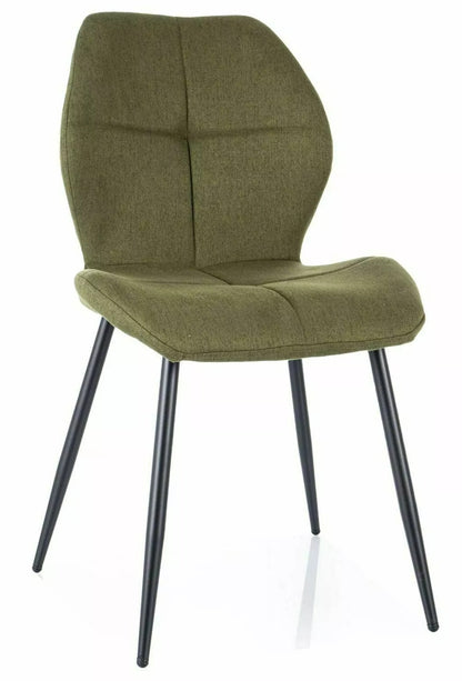 Kitchen Chair Eindhoven | size: Width: 48cm, Height: 86cm, Depth: 41cm | color: Olive | image: 0 | variant: 1003883