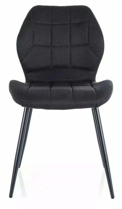 Kitchen Chair El Paso | size: Width: 48cm, Height: 86cm, Depth: 41cm | color: Black | image: 0 | variant: 1003857