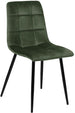 Kitchen Chair Epsom | size: Width: 46cm, Height: 89cm, Depth: 55cm | color: Green | image: 1 | variant: 1000801