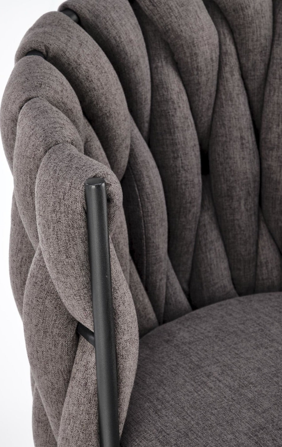 Kitchen Chair Gijon | size: Width: 57cm, Height: 79cm, Depth: 60cm | color: Gray | image: 3 | variant: 1002510