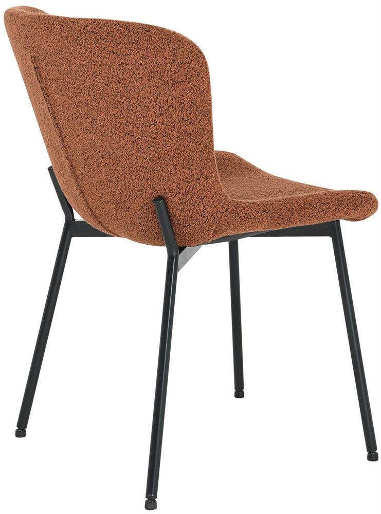 Kitchen Chair Gillingham | size: Width: 48cm, Height: 83cm, Depth: 59cm | color: Brown | image: 4 | variant: 1000869