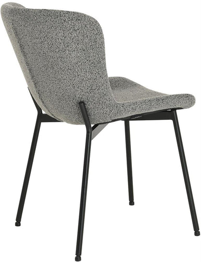 Kitchen Chair Gillingham | size: Width: 48cm, Height: 83cm, Depth: 59cm | color: Gray | image: 4 | variant: 1000870