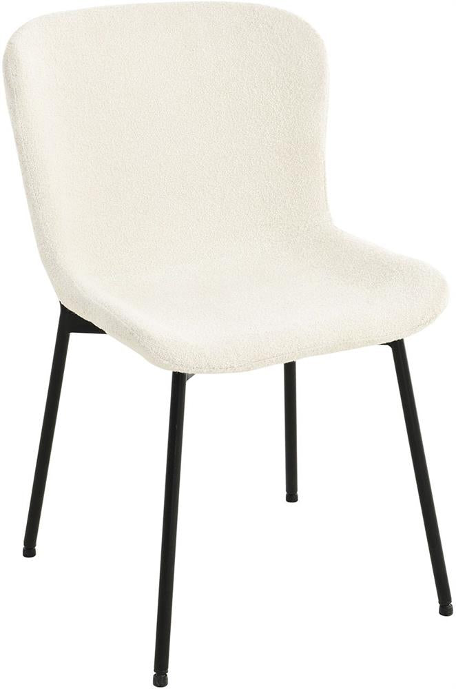 Kitchen Chair Gillingham | size: Width: 48cm, Height: 83cm, Depth: 59cm | color: White | image: 1 | variant: 1000868