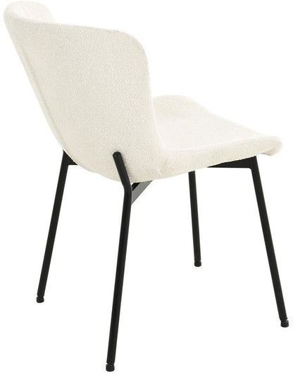 Kitchen Chair Gillingham | size: Width: 48cm, Height: 83cm, Depth: 59cm | color: White | image: 4 | variant: 1000868