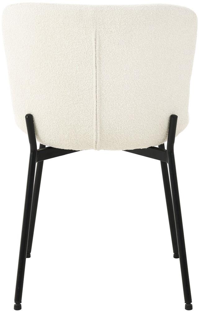 Kitchen Chair Gillingham | size: Width: 48cm, Height: 83cm, Depth: 59cm | color: White | image: 5 | variant: 1000868