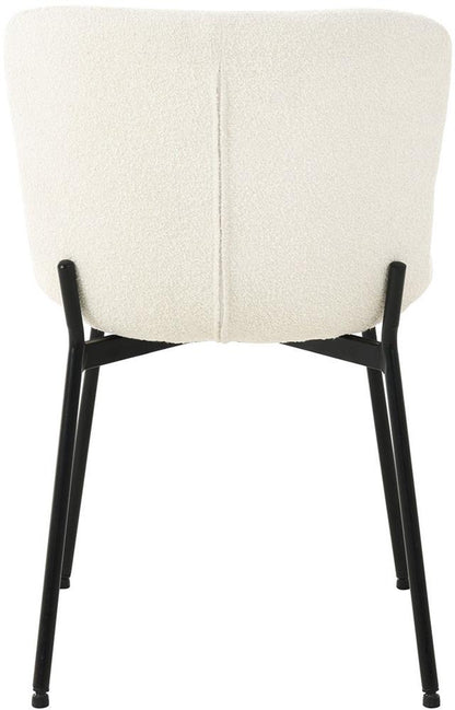 Kitchen Chair Gillingham | size: Width: 48cm, Height: 83cm, Depth: 59cm | color: White | image: 5 | variant: 1000868