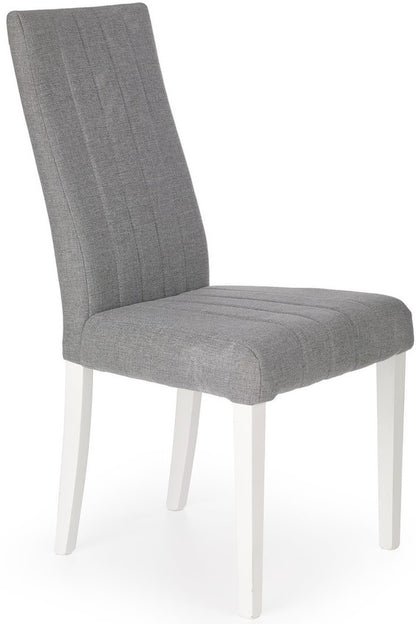 Kitchen Chair Grindavik | size: Width: 47cm, Height: 99cm, Depth: 59cm | color: White/Grey | image: 1 | variant: 1002126