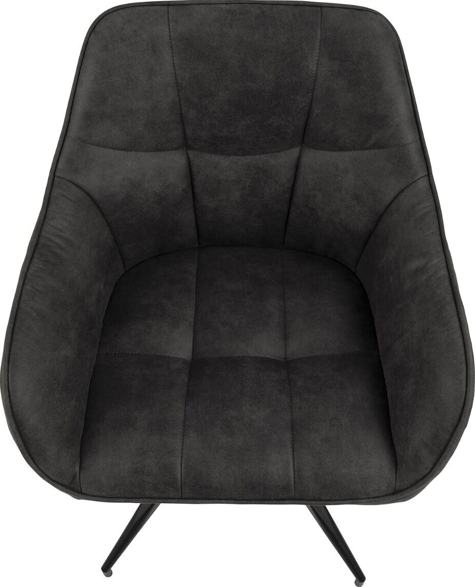 Kitchen Chair Grinstead | size: Width: 59cm, Height: 84.5cm, Depth: 54.5cm | color: Gray | image: 3 | variant: 1000780