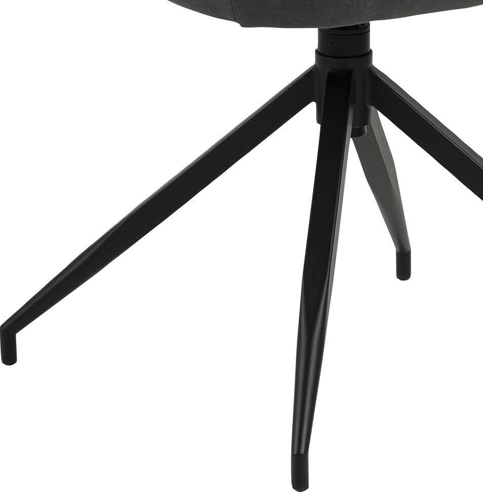 Kitchen Chair Grinstead | size: Width: 59cm, Height: 84.5cm, Depth: 54.5cm | color: Gray | image: 4 | variant: 1000780