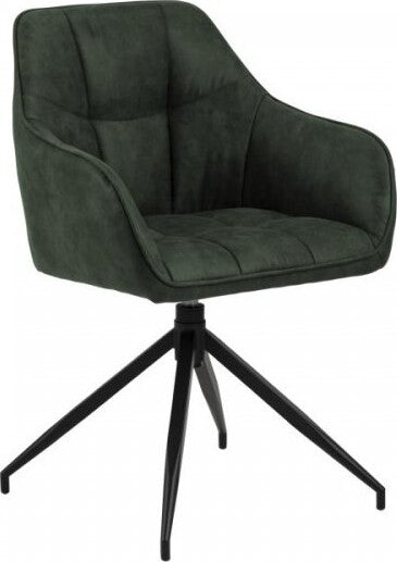 Kitchen Chair Grinstead | size: Width: 59cm, Height: 84.5cm, Depth: 54.5cm | color: Green | image: 1 | variant: 1000781