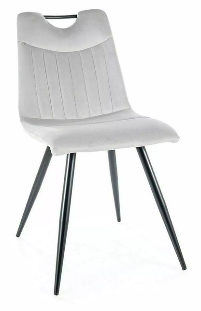 Kitchen Chair Gujarat | size: Width: 49cm, Height: 86cm, Depth: 36cm | color: Gray | image: 0 | variant: 1003784