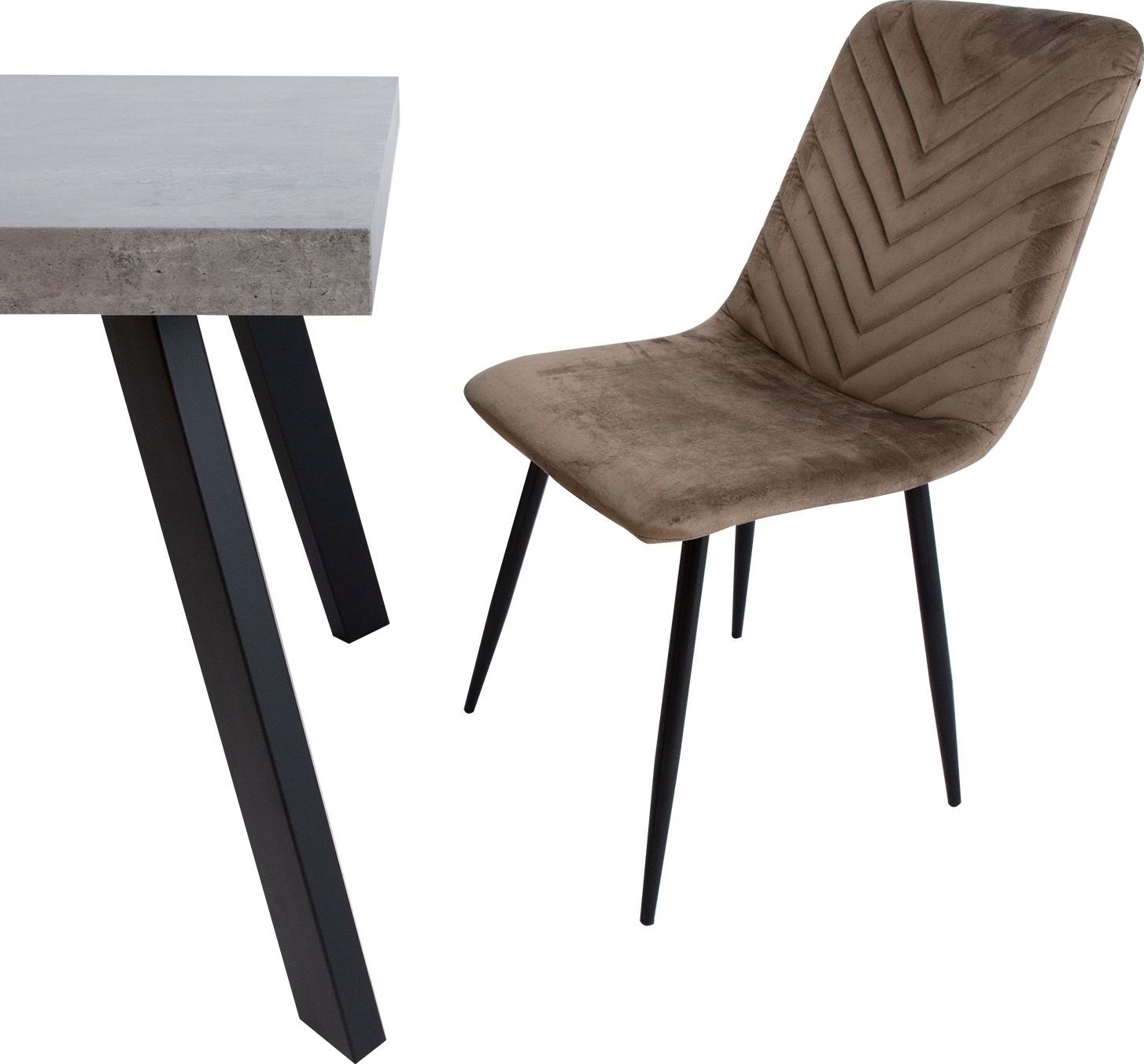 Kitchen Chair Haywards | size: Width: 54.5cm, Height: 89cm, Depth: 44cm | color: Beige | image: 7 | variant: 1000783