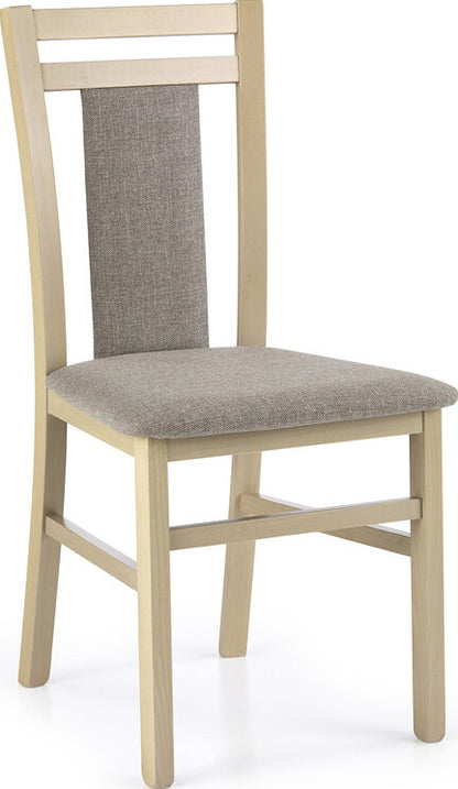 Kitchen Chair Hubert 8 | size: Width: 45cm, Height: 90cm, Depth: 51cm | color: Beige/Grey | image: 1 | variant: 1003046