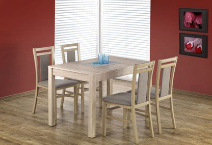 Kitchen Chair Hubert 8 | size: Width: 45cm, Height: 90cm, Depth: 51cm | color: Beige/Grey | image: 2 | variant: 1003046