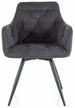 Kitchen Chair Hungerford | size: Width: 57cm, Height: 83cm, Depth: 45cm | color: Gray | image: 0 | variant: 1003809