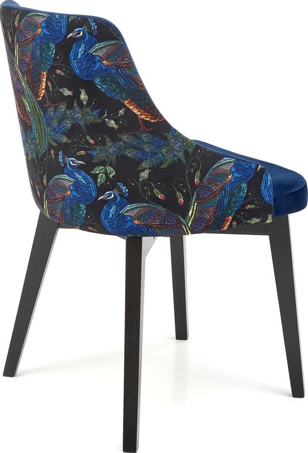 Kitchen Chair Hverageri | size: Width: 57cm, Height: 86cm, Depth: 56cm | color: Blue | image: 4 | variant: 1002132
