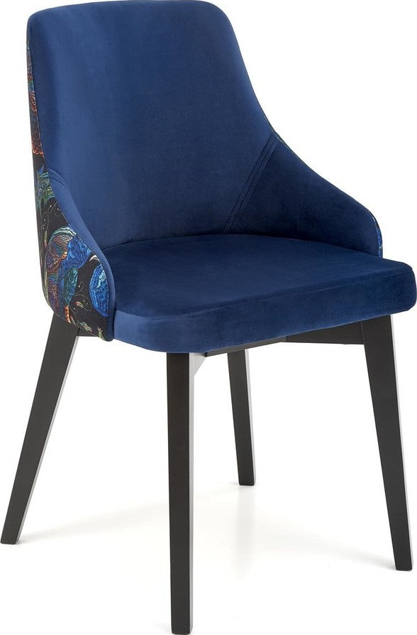 Kitchen Chair Hverageri | size: Width: 57cm, Height: 86cm, Depth: 56cm | color: Blue | image: 5 | variant: 1002132
