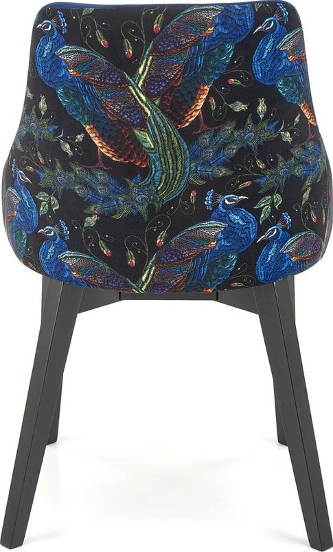 Kitchen Chair Hverageri | size: Width: 57cm, Height: 86cm, Depth: 56cm | color: Blue | image: 6 | variant: 1002132