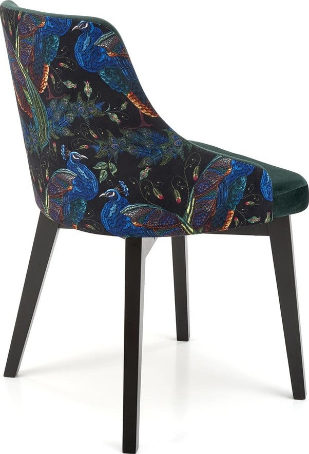 Kitchen Chair Hverageri | size: Width: 57cm, Height: 86cm, Depth: 56cm | color: Green | image: 1 | variant: 1002130