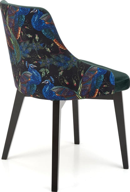 Kitchen Chair Hverageri | size: Width: 57cm, Height: 86cm, Depth: 56cm | color: Green | image: 1 | variant: 1002130