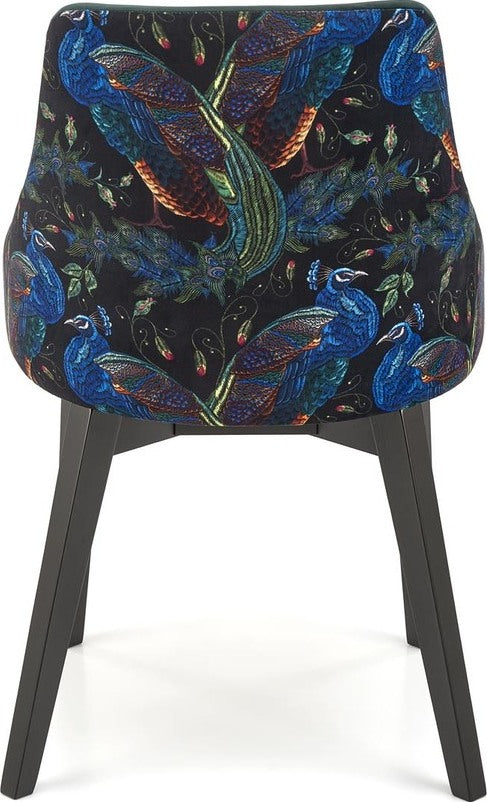 Kitchen Chair Hverageri | size: Width: 57cm, Height: 86cm, Depth: 56cm | color: Green | image: 5 | variant: 1002130