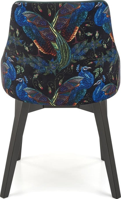 Kitchen Chair Hverageri | size: Width: 57cm, Height: 86cm, Depth: 56cm | color: Green | image: 5 | variant: 1002130