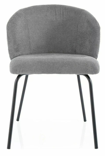 Kitchen Chair Indianapolis | size: Width: 57cm, Height: 79cm, Depth: 44cm | color: Gray | image: 0 | variant: 1003832