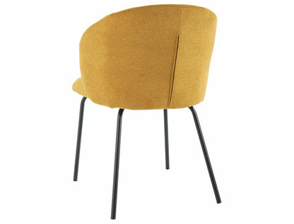 Kitchen Chair Indianapolis | size: Width: 57cm, Height: 79cm, Depth: 44cm | color: Yellow | image: 1 | variant: 1003831